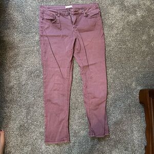 Altar’d state Women's Purple Skinny Jeans